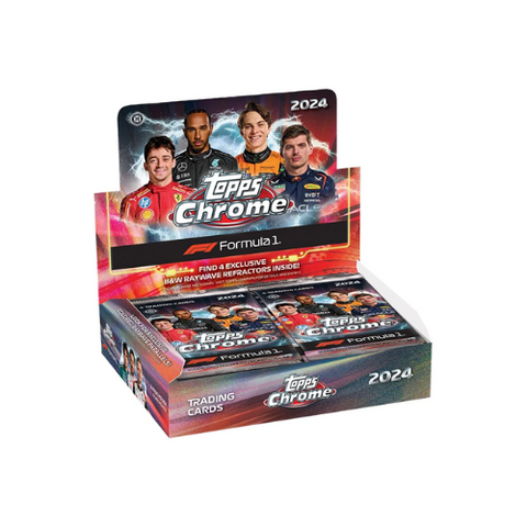 2024 Topps Chrome Formula 1 Qualifying Lap Lite Box