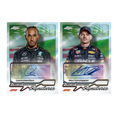2024 Topps Chrome Formula 1 Qualifying Lap Lite Box