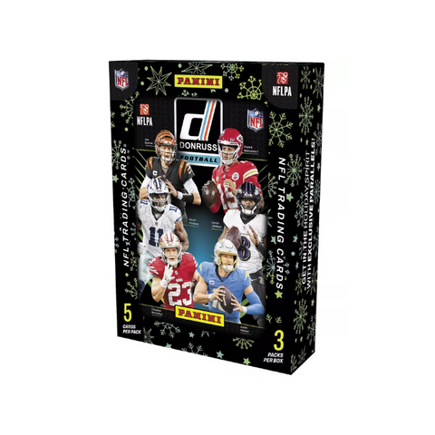 2024 Panini Donruss Football Winter Holiday Tin Box