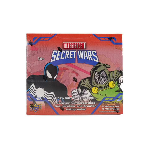 2024 Upper Deck Marvel Allegiance Secret Wars 1984 Trading Cards Hobby Box