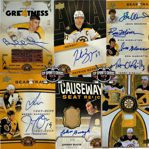 2023/24 Upper Deck Boston Bruins Centennial Hockey Hobby Box