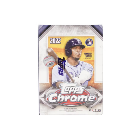 2022 Topps Chrome Baseball Blaster Box