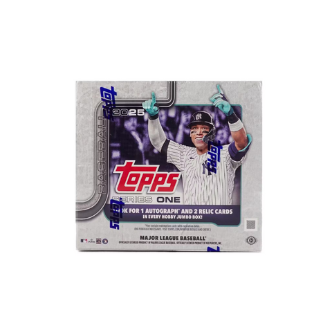2025 Topps Series 1 Baseball Hobby Jumbo Box