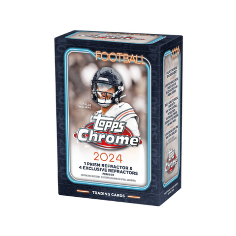 2024 Topps Chrome Football Blaster Box