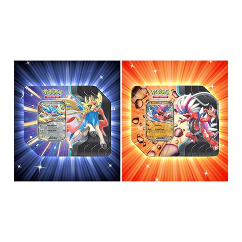 Pokemon Slashing Legends Tins