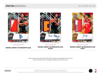 2021/22 Panini Spectra Basketball Asia Tmall Box