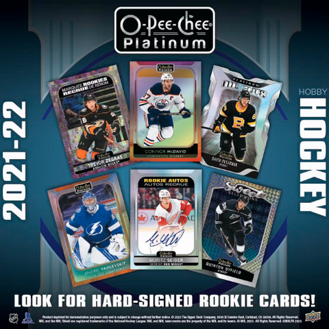 2021/22 Upper Deck O-Pee-Chee Platinum Hockey Hobby Box