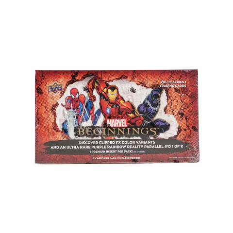 2021 Upper Deck Marvel Beginnings Volume 1 Trading Cards Box