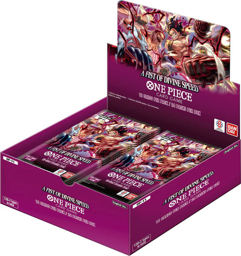 One Piece Card Game OPO 11 - A Fist of Divine Speed Booster Box