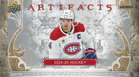 2024/25 Upper Deck Artifacts Hockey Hobby Box