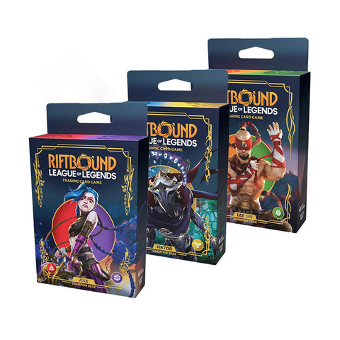 Riftbound League of Legends TCG Origins Champion Deck (Single Pack)