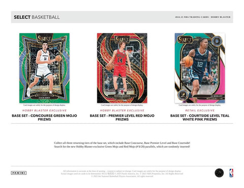 2024/25 Panini Select Basketball International Hobby Box ( Dragon Scale Prizms )