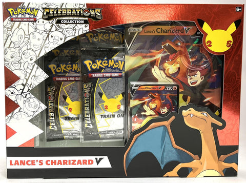 Pokemon Celebrations Collection Lance's Charizard V Box