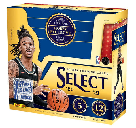 2020/21 Panini Select Basketball 1st Off The Line FOTL Hobby Box