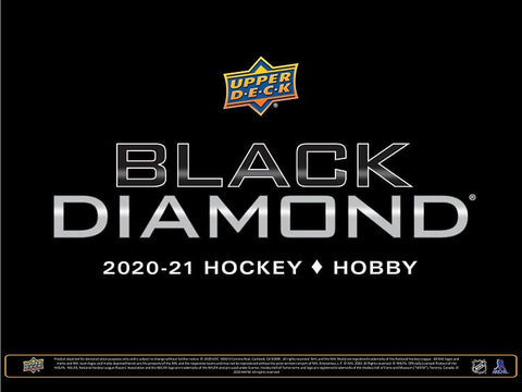 2020-21 Upper Deck Black Diamond 5 Box Inner Case