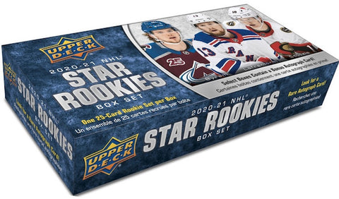 2020-21 Upper Deck NHL Rookie Box Set Hockey Hobby Box
