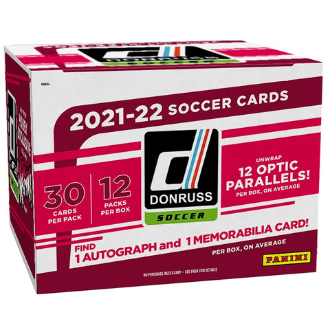 2021/22 Panini Donruss Soccer Hobby Box