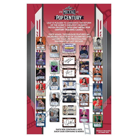 2021 Leaf Metal Pop Century Box