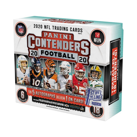 2020 Panini Contenders Football Hobby 1st Off The Line FOTL Box