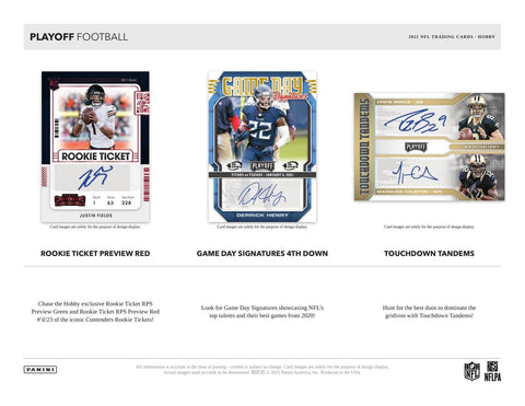2021 Panini Playoff Football Hobby Box