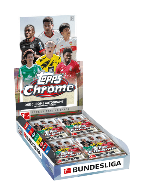 2020/21 Topps Chrome Bundesliga Soccer Hobby Box