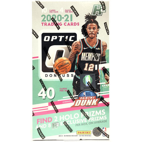 2020/21 Panini Donruss Optic Basketball H2 Hobby Hybrid Box
