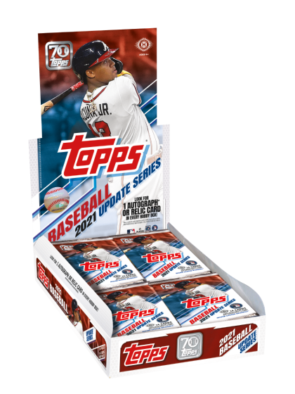2021 Topps Update Series Baseball Hobby Box