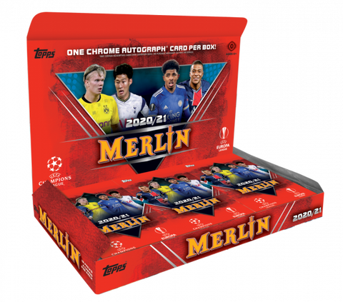 2020/21 Topps Merlin Chrome Soccer Hobby Box