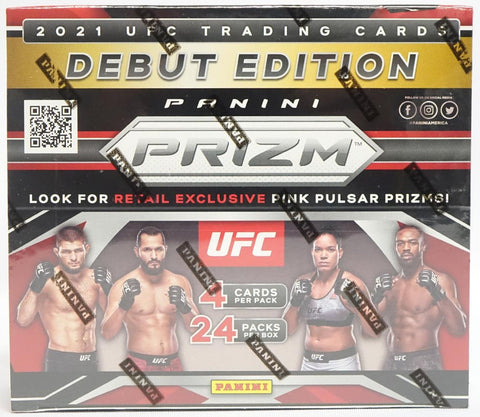 2021 Panini Prizm UFC 24-Pack Retail Box