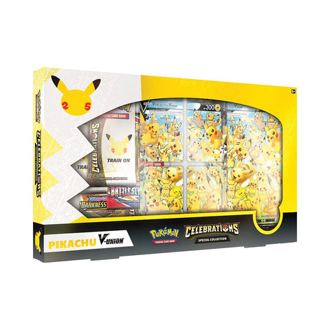 Pokemon Celebrations Pikachu V-Union Box