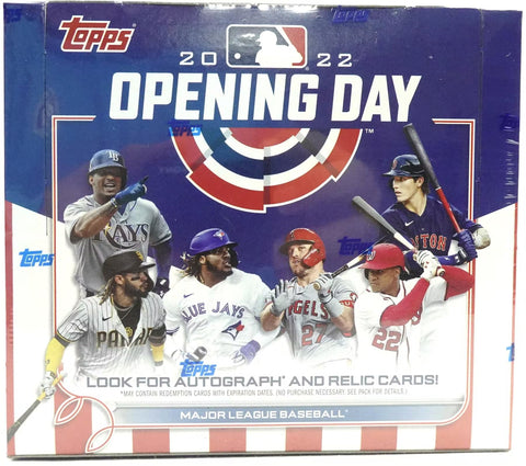 2022 Topps Opening Day Baseball Hobby Box