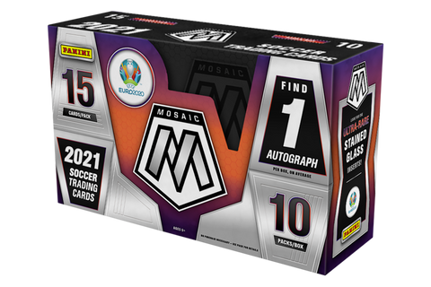 2020/21 Panini Mosaic UEFA Euro 2020 Soccer Hobby Box