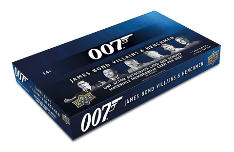 2020 Upper Deck James Bond Trading Card Box