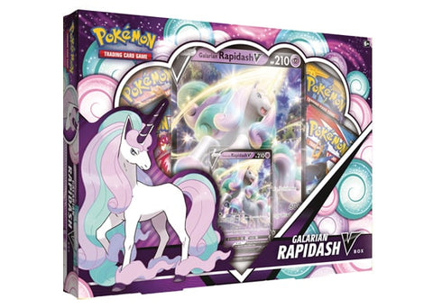 Pokemon Galarian Rapidash V Box