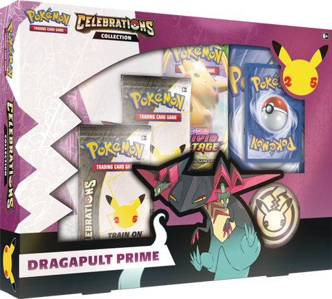 Pokemon Celebrations Dragapult Prime Box