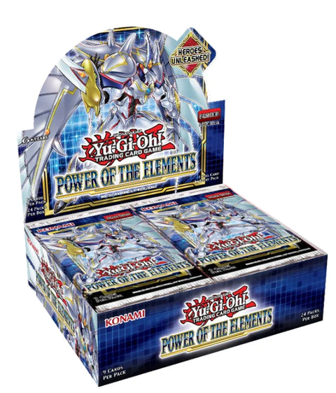 YUGIOH Power Of The Elements Booster Box 1st Edition