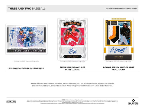 2022 Panini Three and Two Baseball Hobby Box