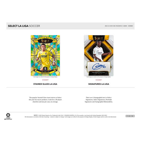 2022/23 Panini Select La Liga Soccer Hobby Box