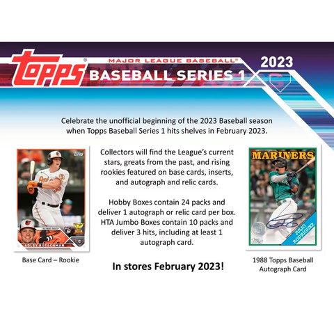 2023 Topps Series 1 Baseball Hobby Box