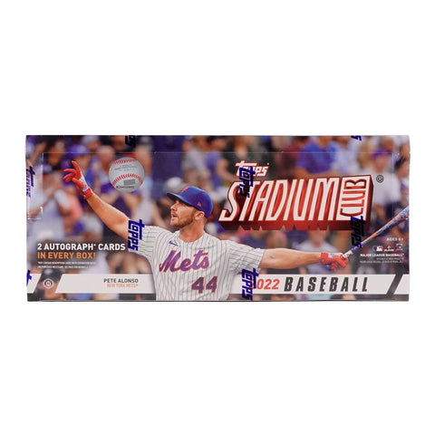 2022 Topps Stadium Club Baseball Hobby Box