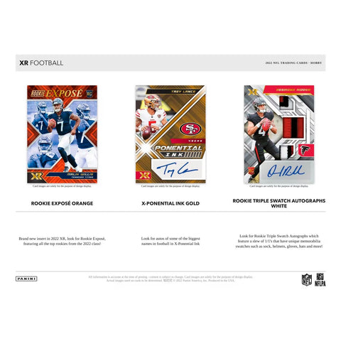 2022 Panini XR Football Hobby Box