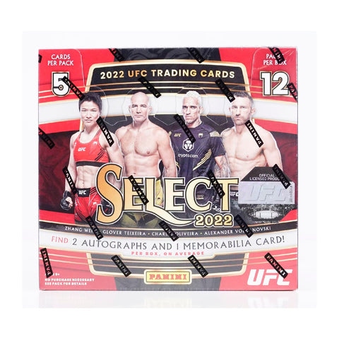 2022 Panini Select UFC Hobby Box