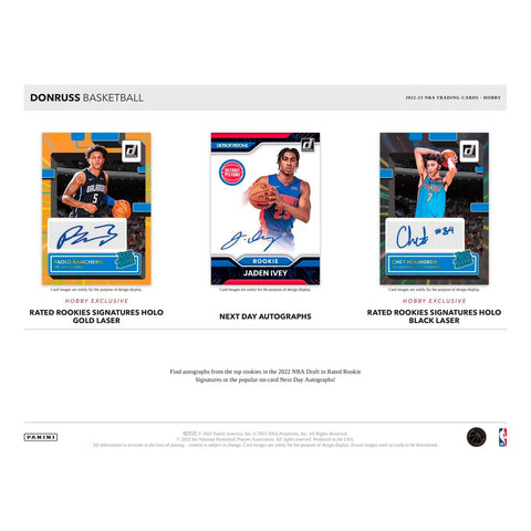 2022/23 Panini Donruss Basketball Hobby Box