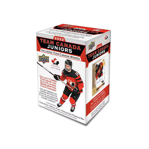 2022/23 Upper Deck Team Canada Juniors Hockey Blaster Box