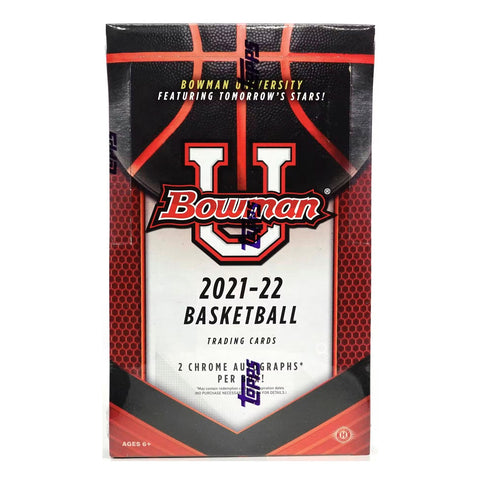 2021/22 Bowman University Basketball Hobby Box