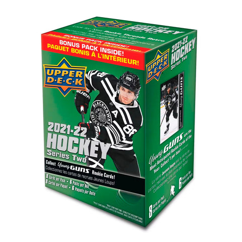 2021/22 Upper Deck Series 2 Hockey Blaster Box