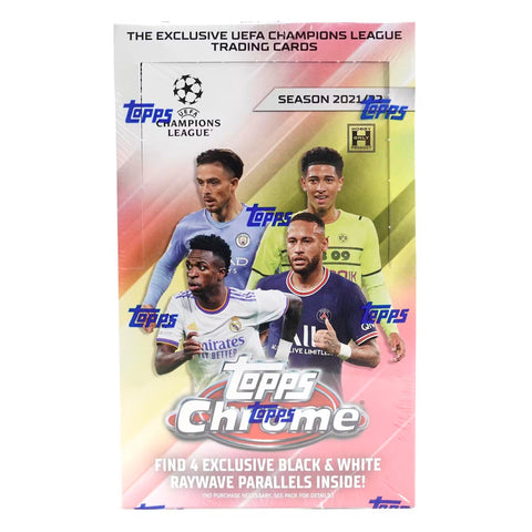 2021/22 Topps UEFA Champions League Chrome Soccer LITE Box