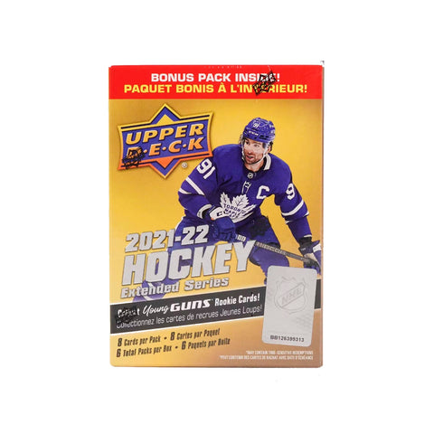 2021/22 Upper Deck Extended Series Hockey Blaster Box