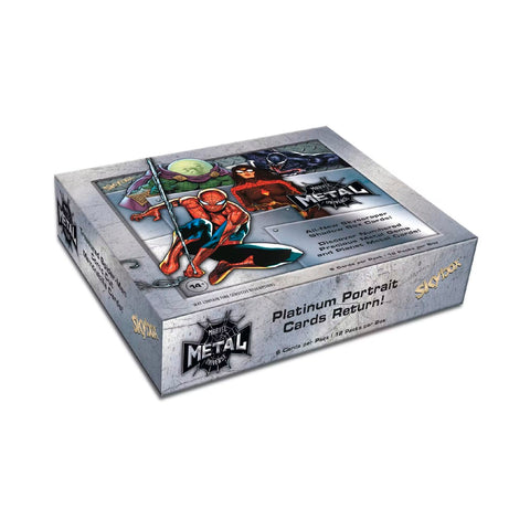 2021 Upper Deck Marvel Spider-Man Metal Universe Hobby Box