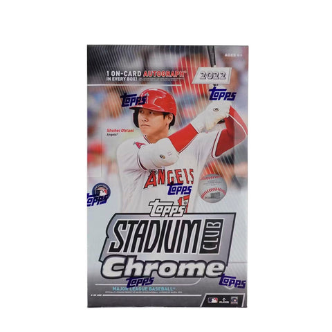 2022 Topps Stadium Club Chrome Baseball Hobby Box